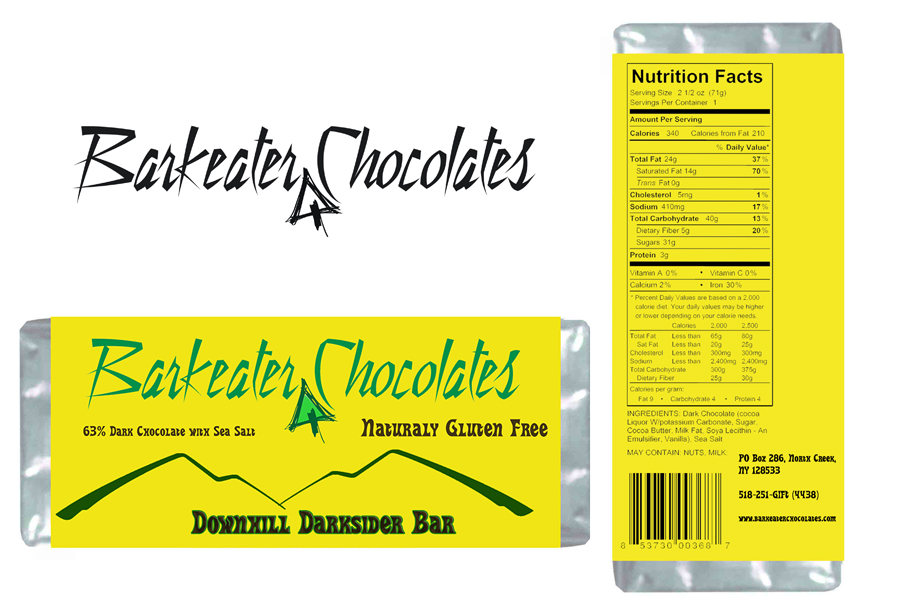 Packaging Design by Ricky DeSantis for Barkeater Chocolates | Design #1090030