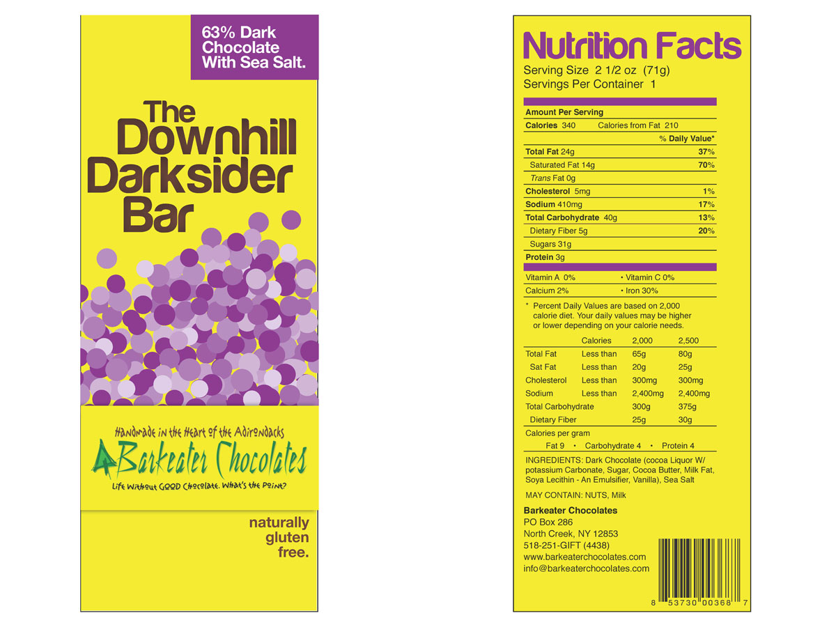 Packaging Design by Eupnea for Barkeater Chocolates | Design #1088305