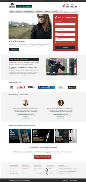 Web Design by OM for Armor Concepts | Design: #3804703