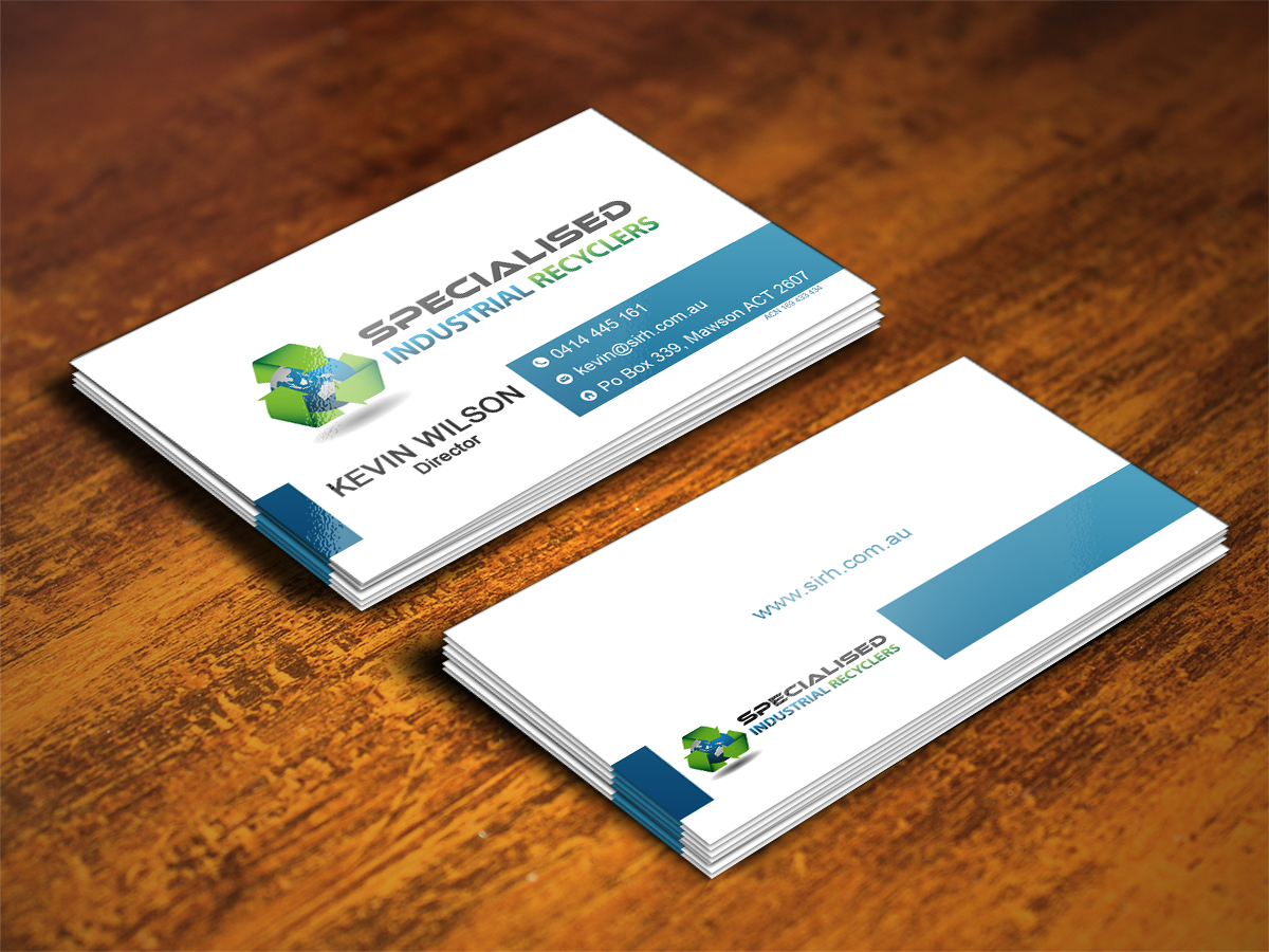 Business Card Design by Sajin for this project | Design #3780247