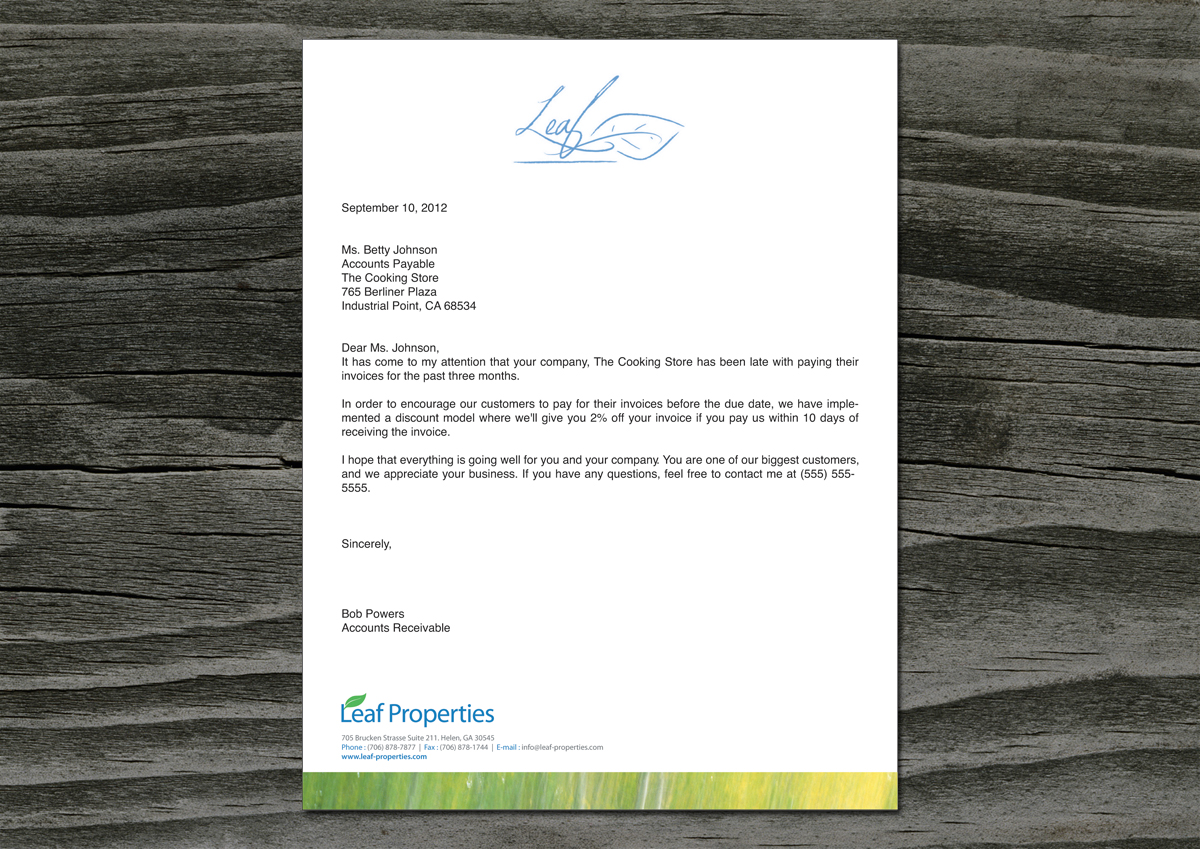 Letterhead Design by Ucal for this project | Design #1035503