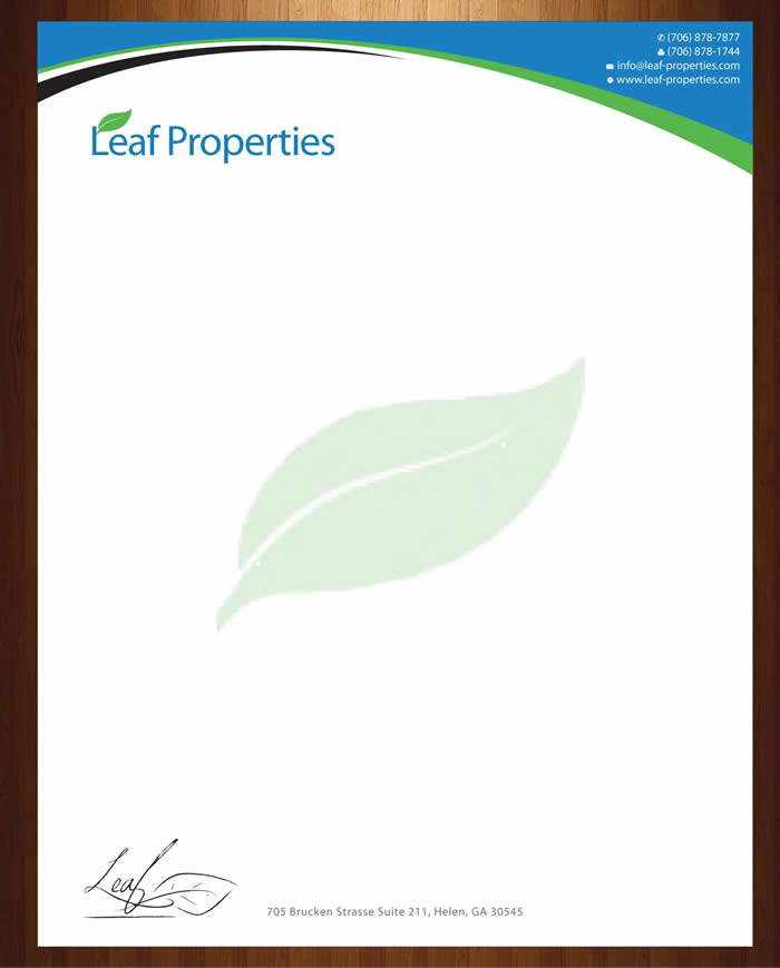 Letterhead Design by Sbss for this project | Design #1016866