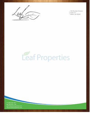 Letterhead Design by Sbss for this project | Design: #1016868