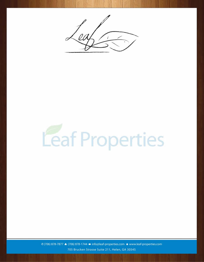 Letterhead Design by Sbss for this project | Design #1016870