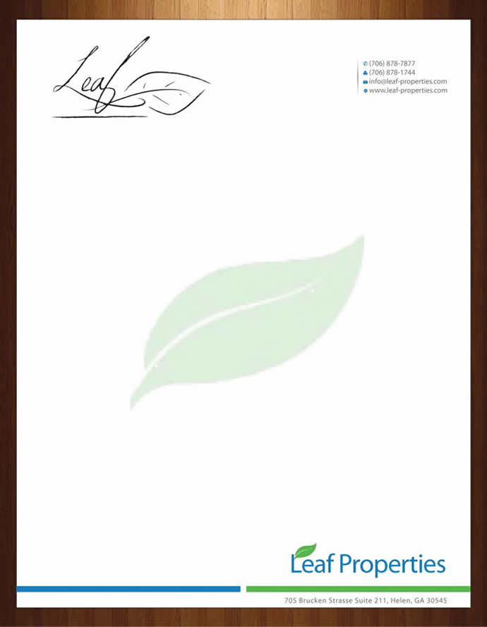Letterhead Design by Sbss for this project | Design #1016873