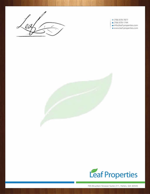 Letterhead Design by Sbss for this project | Design: #1016873