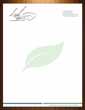 Letterhead Design by Sbss for this project | Design: #1016874