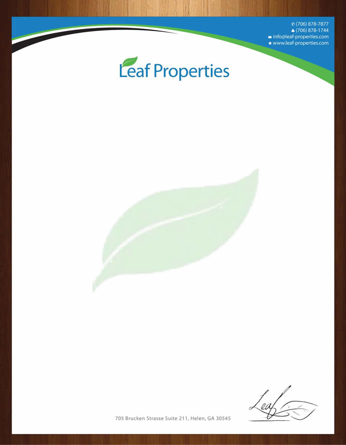 Letterhead Design by Sbss for this project | Design #1016877