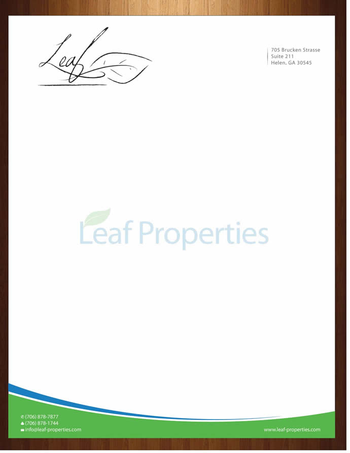 Letterhead Design by Sbss for this project | Design #1016879