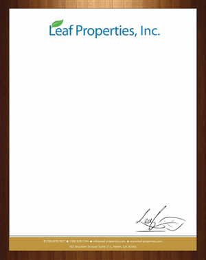 Letterhead Design by Sbss for this project | Design: #1020158