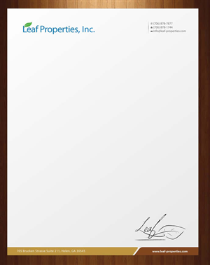 Letterhead Design by Sbss for this project | Design: #1020160