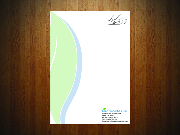Letterhead Design by sunny for this project | Design #1019152