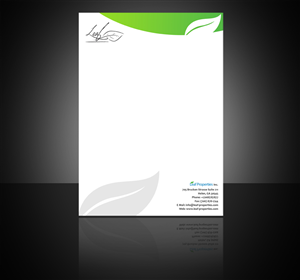 Letterhead Design by Owaisias for this project | Design: #1018214