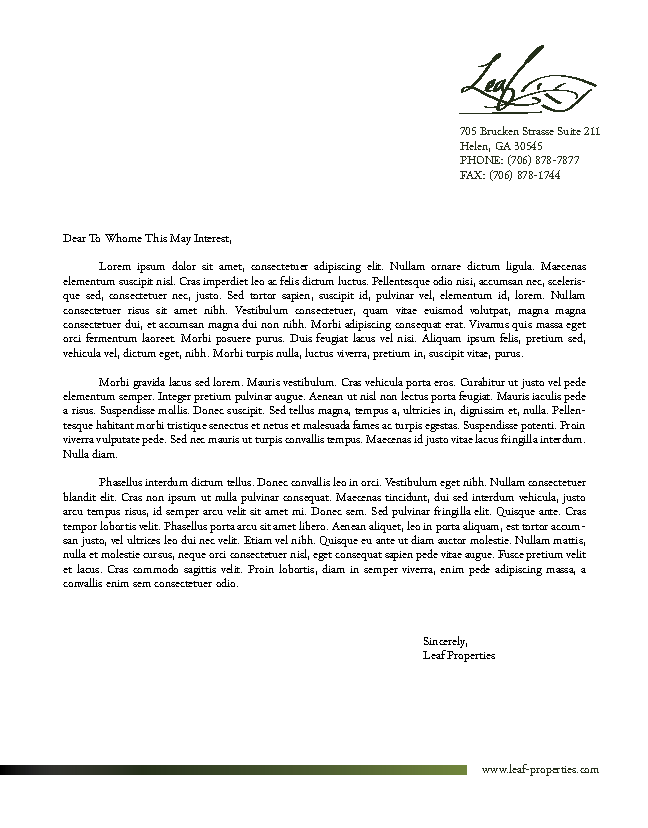 Letterhead Design by meg for this project | Design #1016810