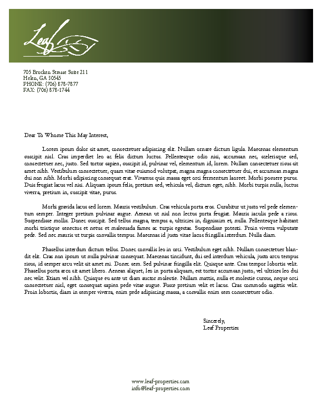 Briefkopf-Design von meg für dieses Projekt | Design #1016812