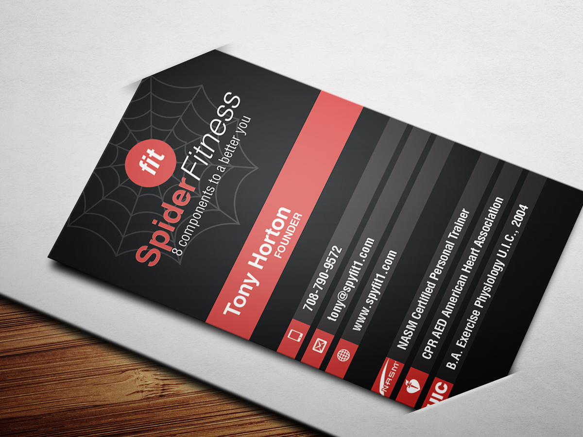 Visitenkarten-Design von WebDesign8 für dieses Projekt | Design #3843466