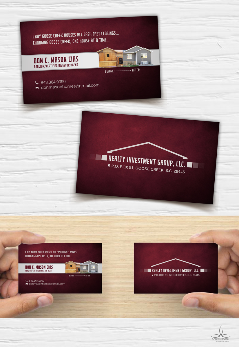 Business Card Design by Creativecrystal for this project | Design #4292963