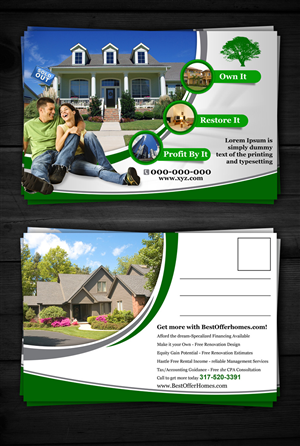 Postcard Design by ESolz Technologies