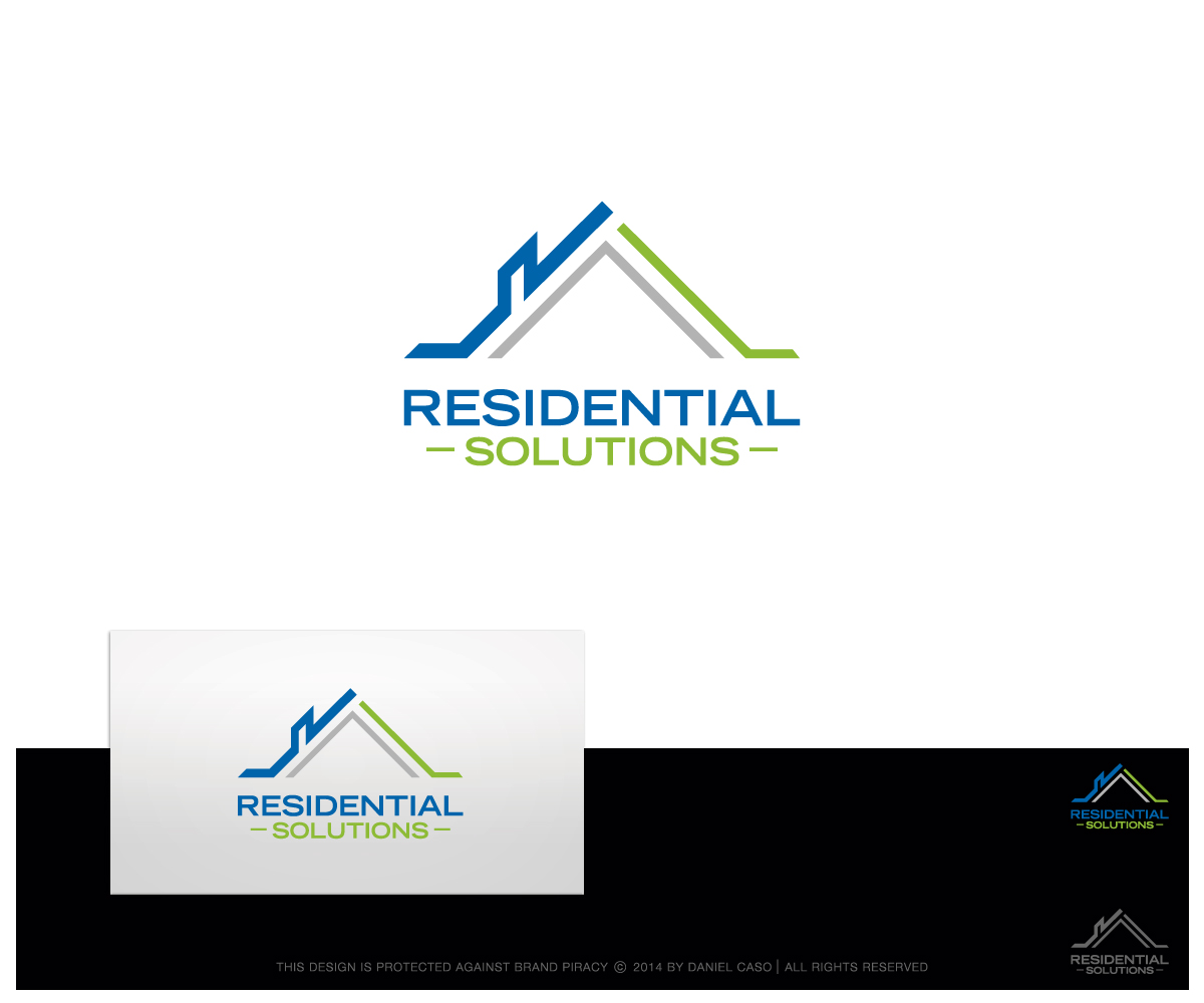 Logo Design by Daniel Caso Design for Residetial Solutions | Design #3800057