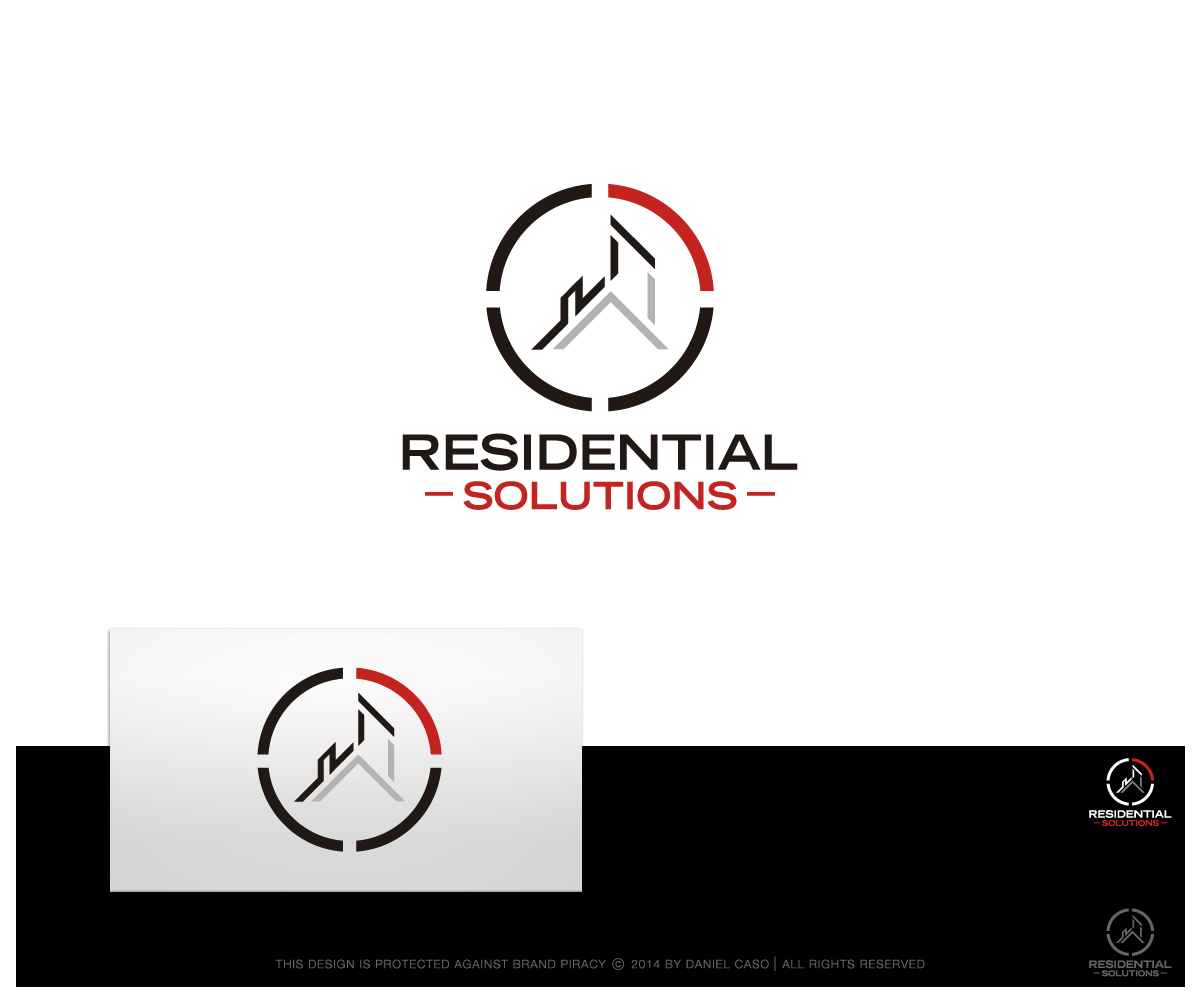Logo Design by Daniel Caso Design for Residetial Solutions | Design #3800059