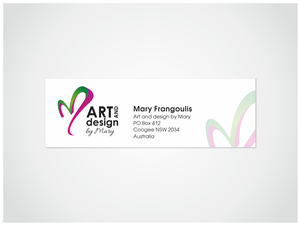 Stationery Design by HYPdesign for Art and Design by Mary | Design: #3822148