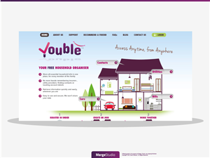 Logo Design by MergeStudio for Youble | Design: #1021273