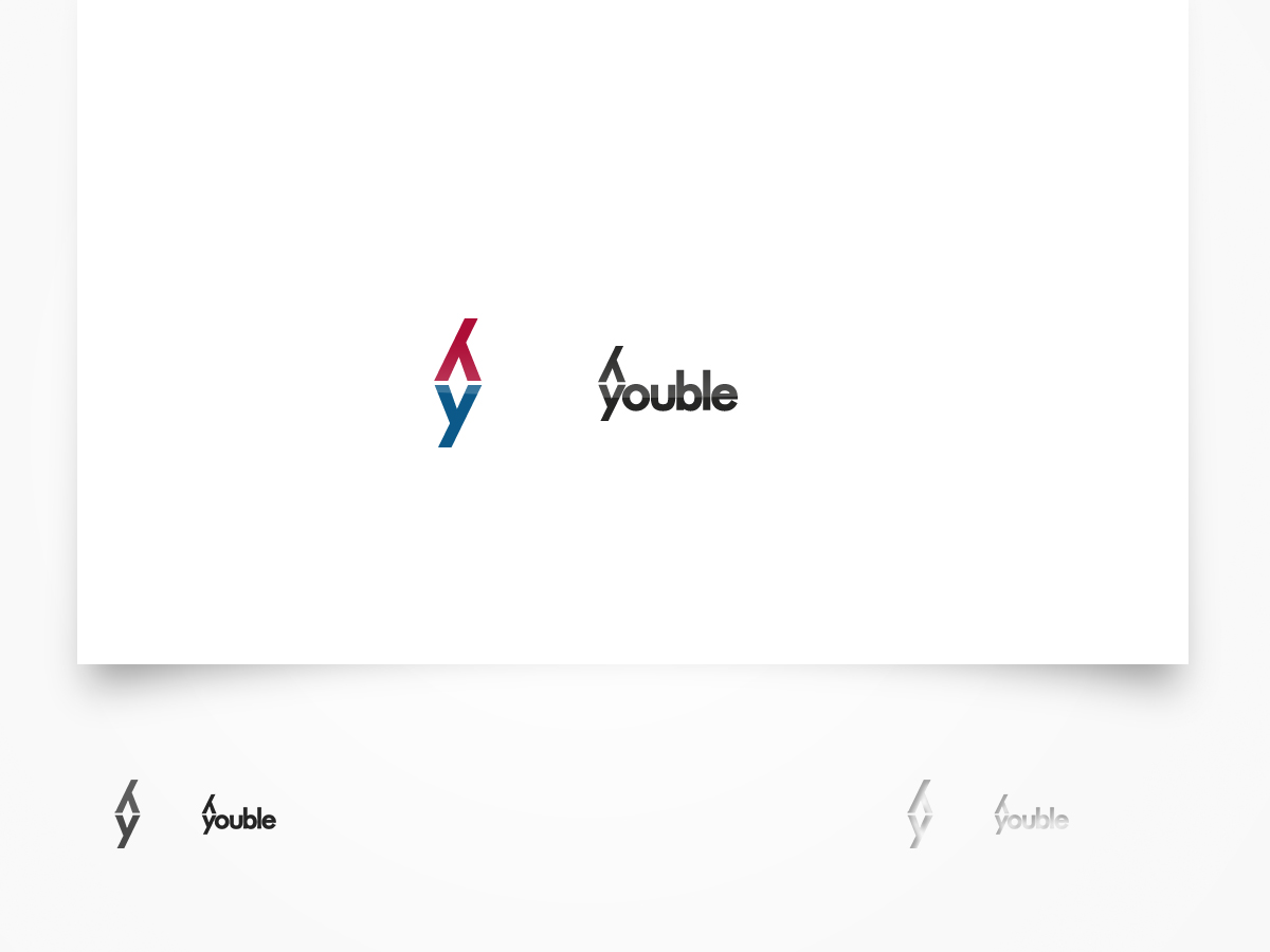 Logo Design by WirePaper for Youble | Design #1014943