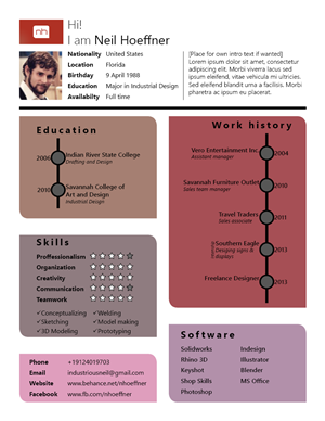 Resume Design by landcross