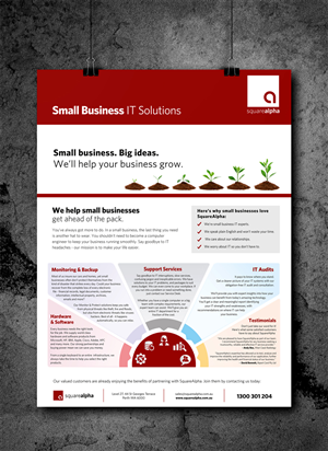Flyer Design by FLEXIN for SquareAlpha | Design: #3810978