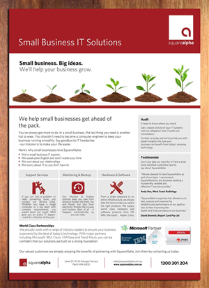 Flyer Design by Sbss for SquareAlpha | Design: #3779982