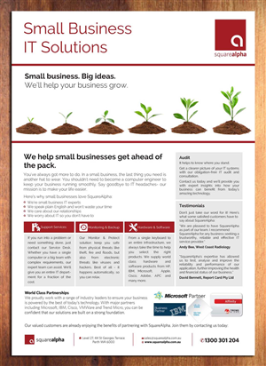 Flyer Design by Sbss for SquareAlpha | Design: #3780142