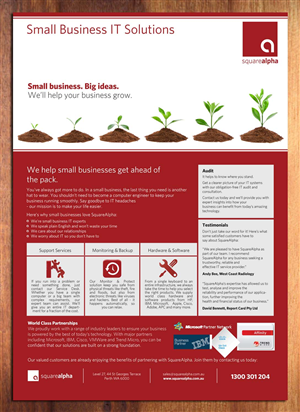 Flyer Design by Sbss for SquareAlpha | Design: #3780155
