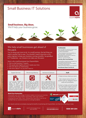 Flyer Design by Sbss for SquareAlpha | Design: #3786777