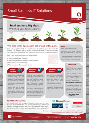 Flyer Design by Sbss for SquareAlpha | Design: #3793302