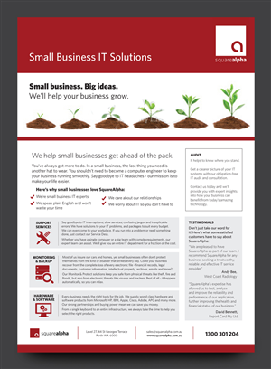 Flyer Design by rkailas for SquareAlpha | Design: #3797155