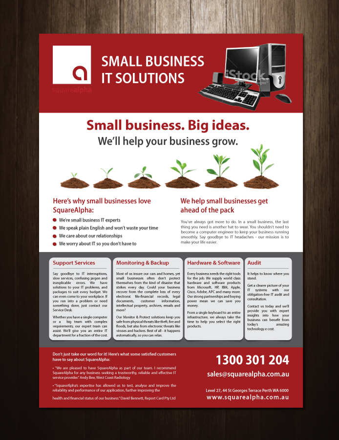 Flyer Design by meet007 for SquareAlpha | Design #3797726