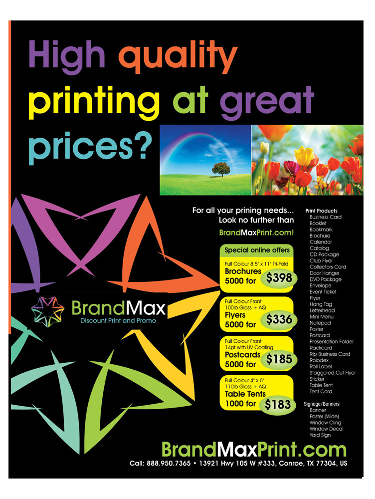 Flyer Design by paperbutterfly for HireInfluence, Inc. | Design #1004015