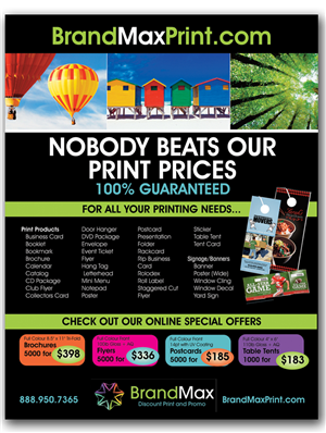 Flyer Design by paperbutterfly for HireInfluence, Inc. | Design: #1004414