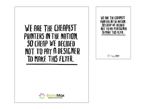 Flyer Design by Stop, Look, Listen, Think. for HireInfluence, Inc. | Design: #1009683