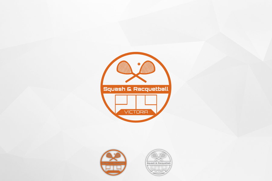 Logo Design by ketoprofen for Squash & Racquetball Victoria | Design #3884326