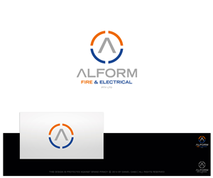 Logo Design by Daniel Caso Design for Alform Fire & Electrical | Design: #3799973