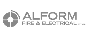 Logo Design by Daniel Caso Design for Alform Fire & Electrical | Design: #3821222