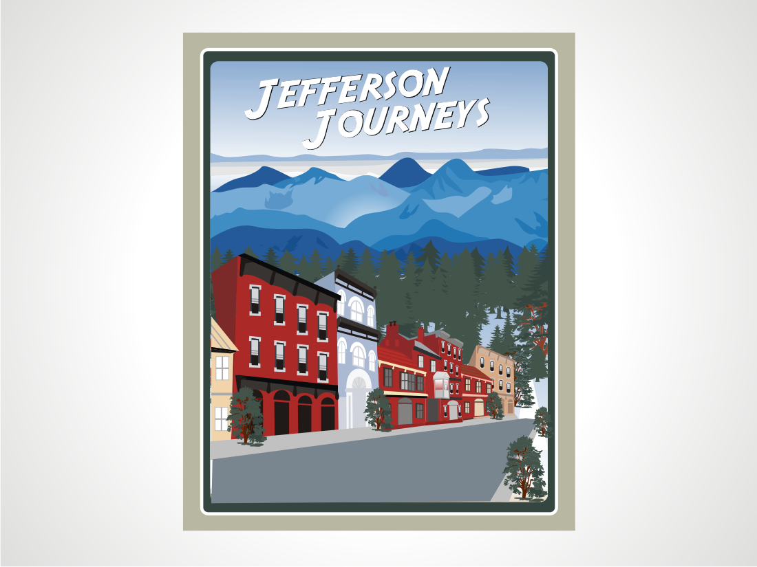 Logo-Design von Blueberry für Jefferson Journeys | Design #1012908