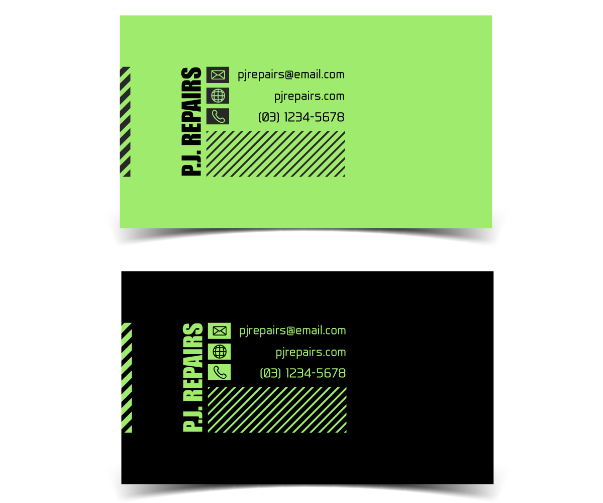 Business Card Design by CGDesigns for Inflatablez | Design #3822393