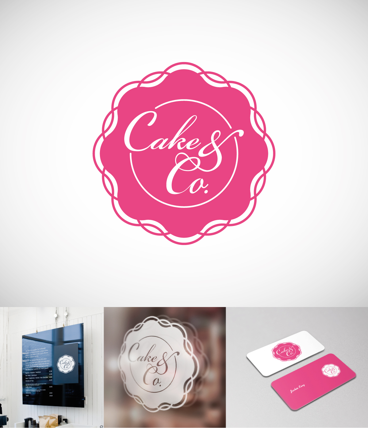 Logo Design by Reverie Studio for Cake & Co | Design #3844727