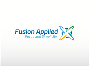 Fusion Applied, (tagline) Focus and Simplicity | Logo Design by dynamo graphics