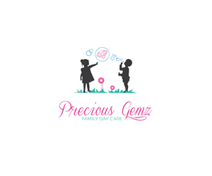 Logo Design by ana000 for Precious Gemz Family Day Care  | Design: #3861104