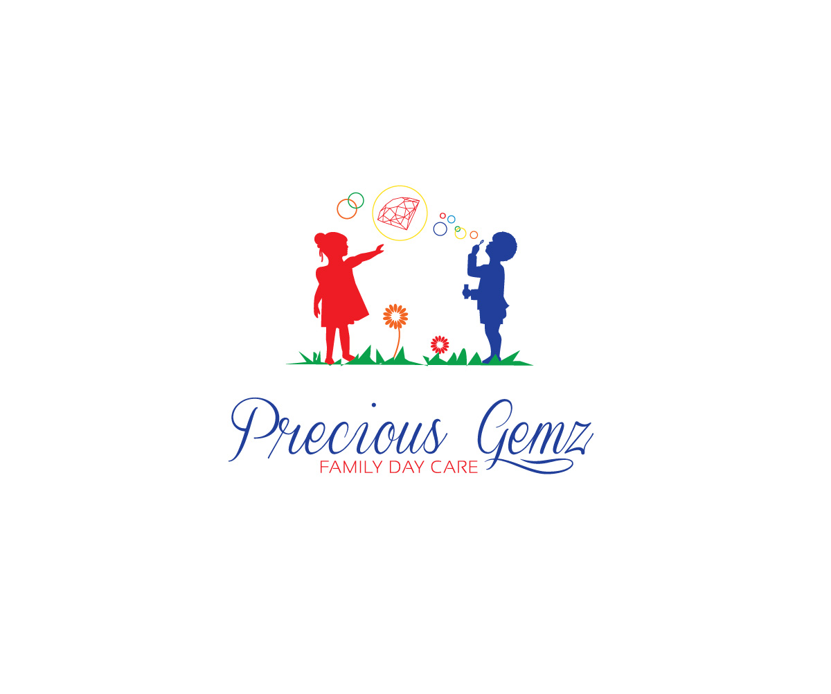 Logo Design by ana000 for Precious Gemz Family Day Care  | Design #3863373