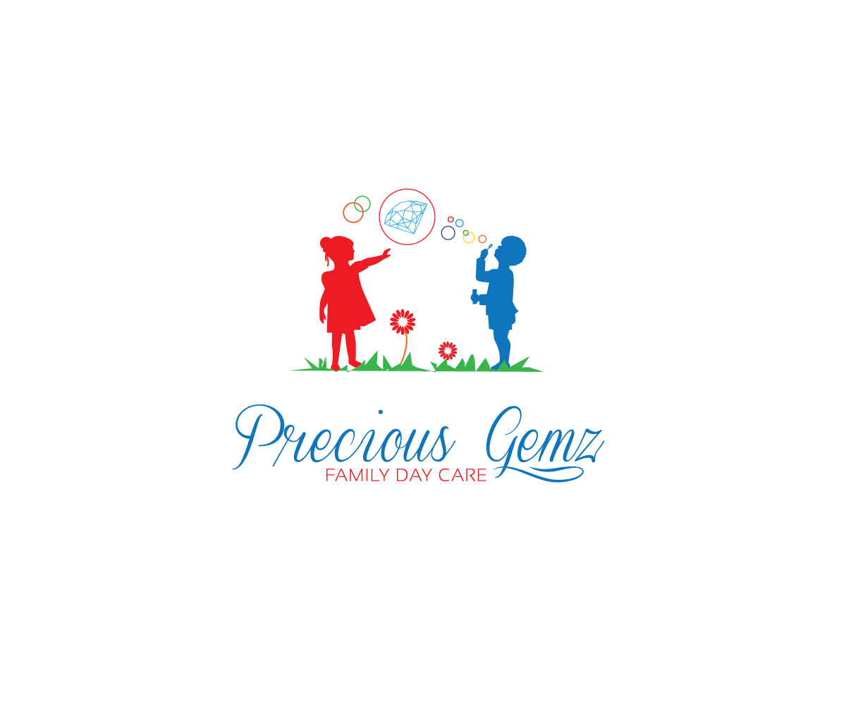 Logo Design by ana000 for Precious Gemz Family Day Care  | Design #3863383