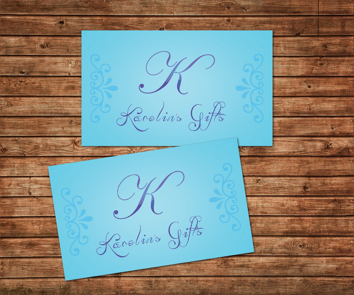 Business Card Design by Sagar More for Karelin's Gifts | Design #3801441